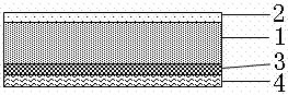 Aluminized film with wire drawing effects and film-coated colored steel plate