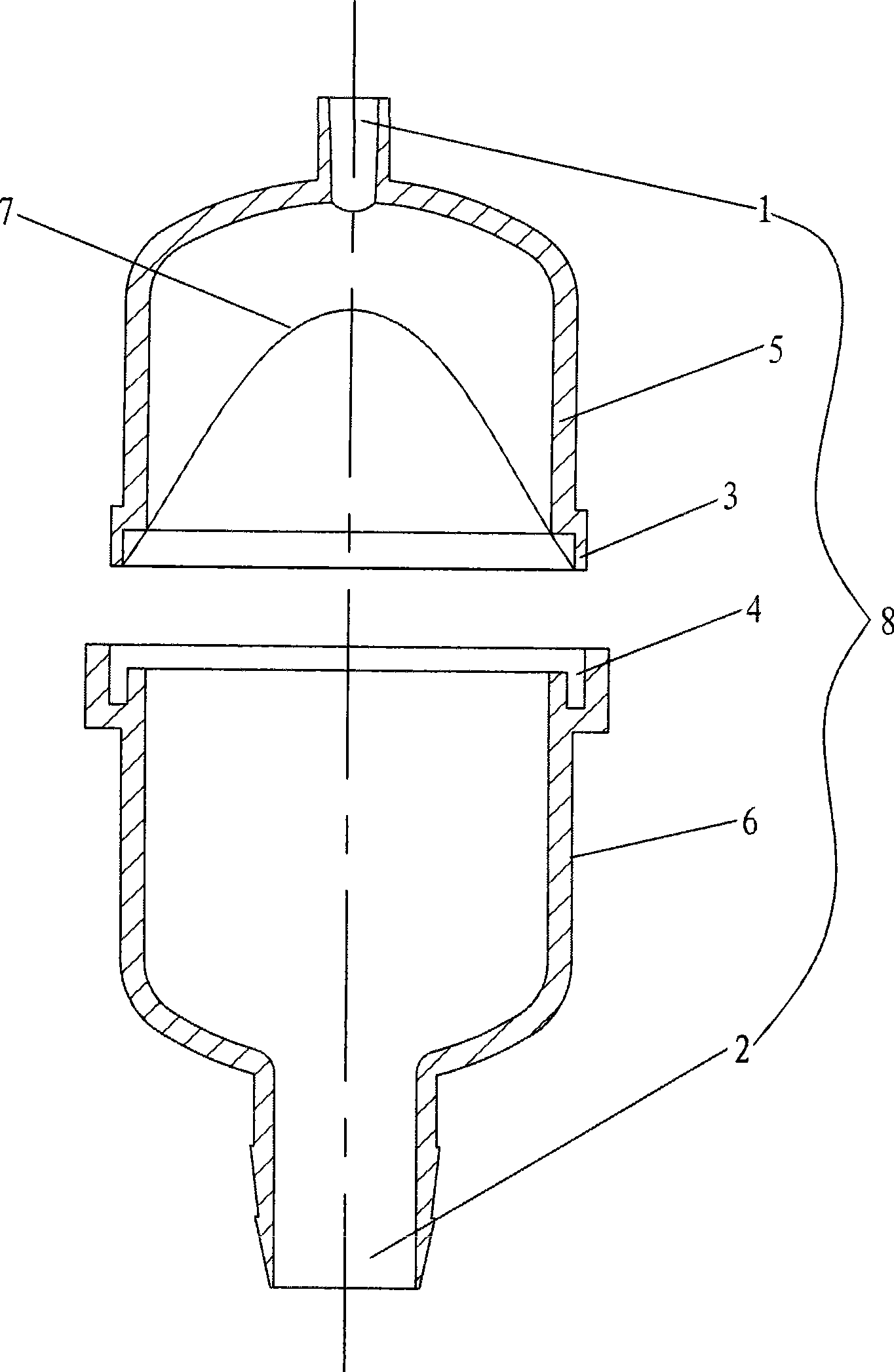 Extra-aortic ballon eounterpulsation type heart chamber auxiliary pump