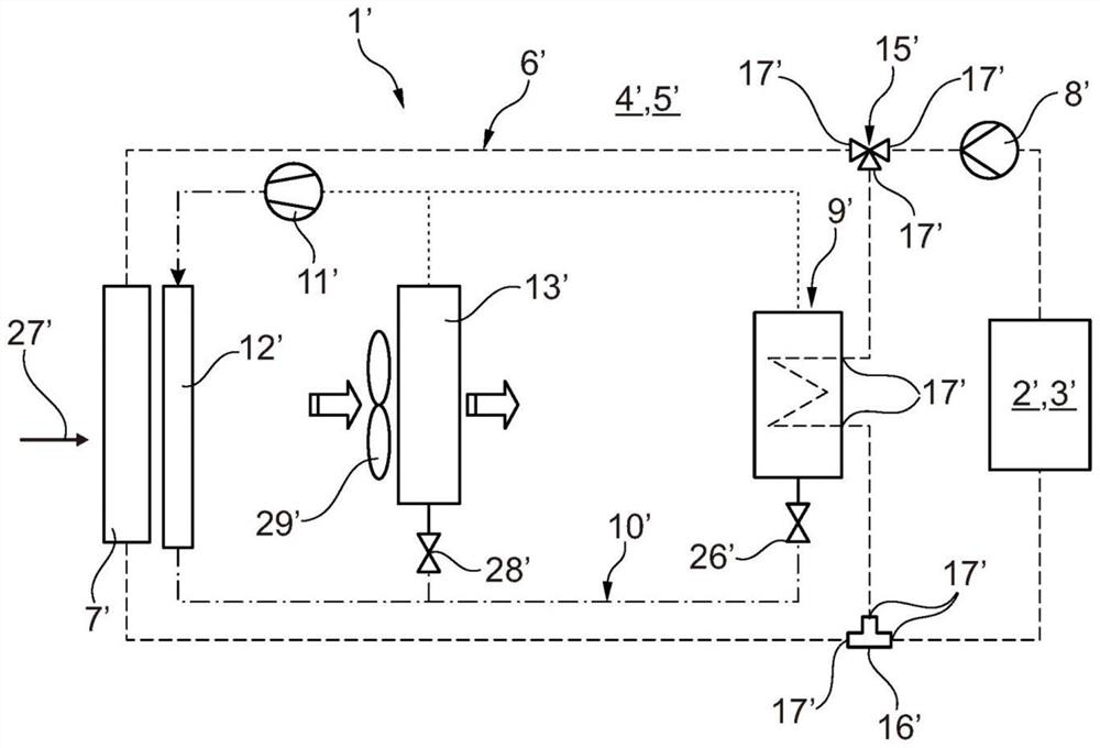 Device for cooling battery