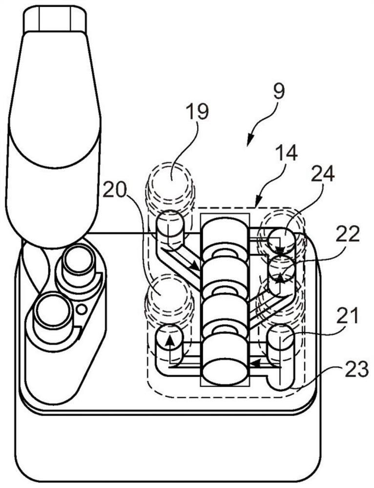 Device for cooling battery