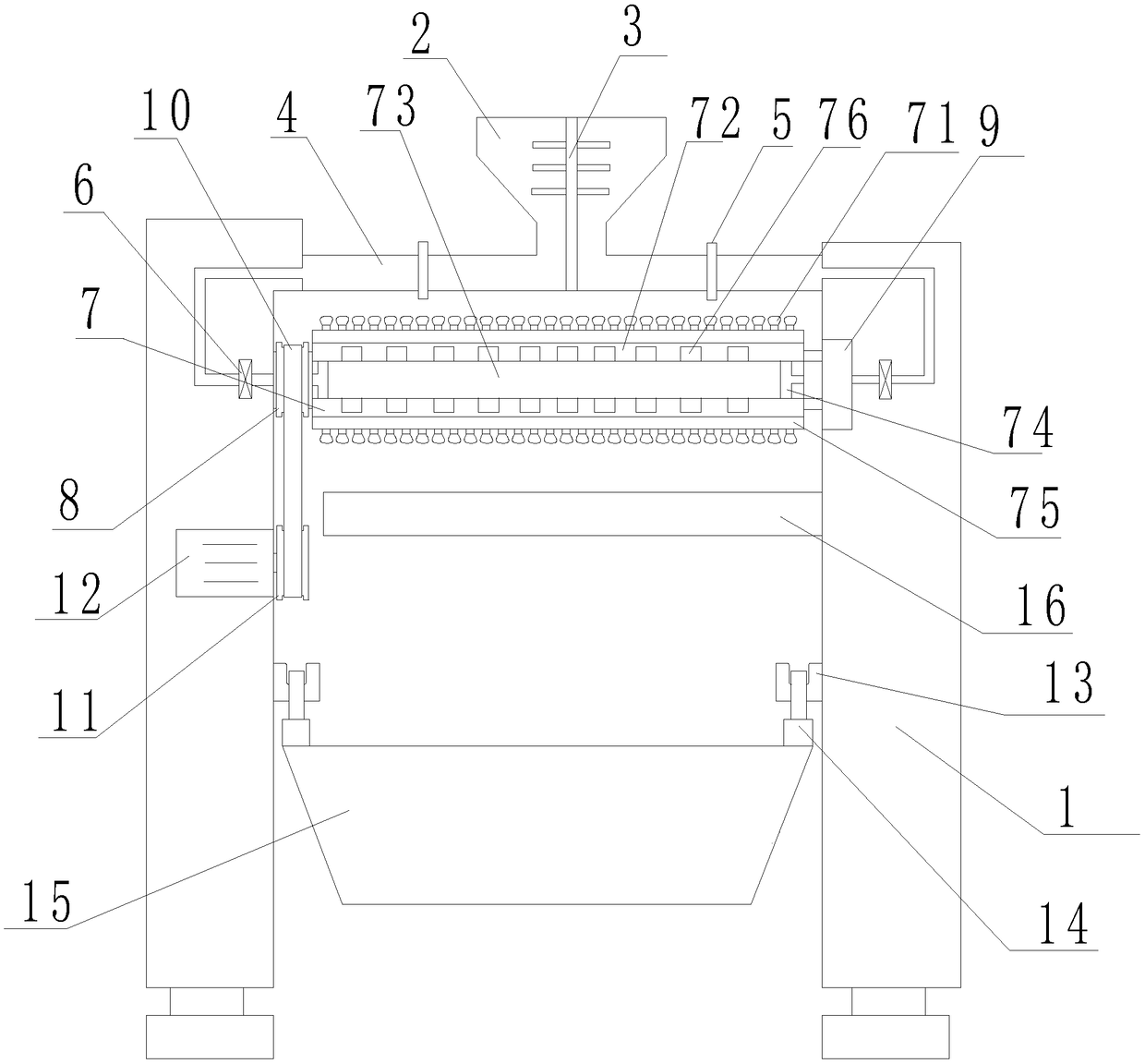 High-efficiency glue spreader