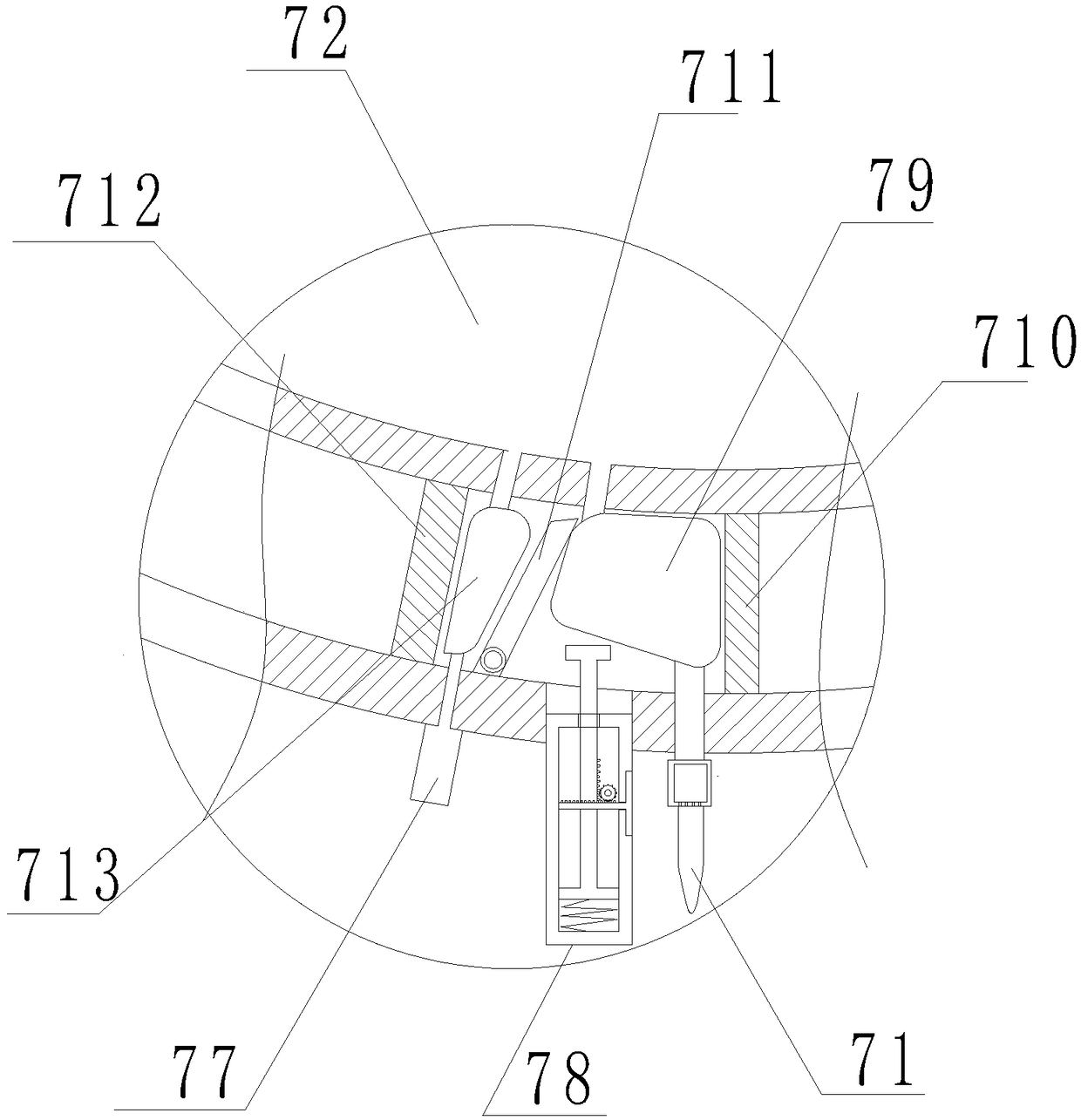 High-efficiency glue spreader