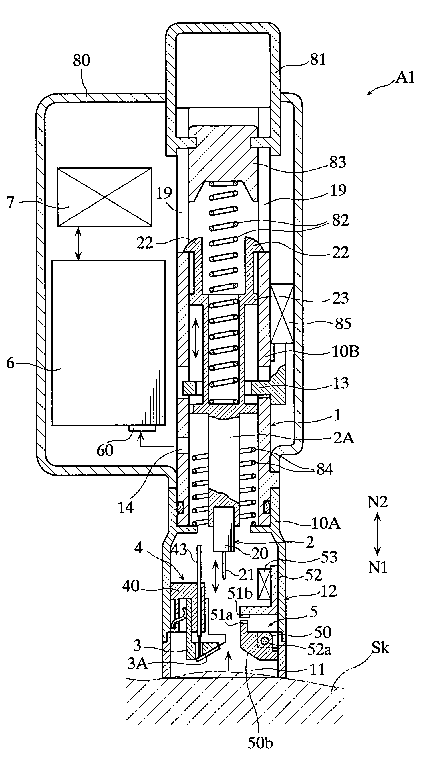 Needle-insertion device