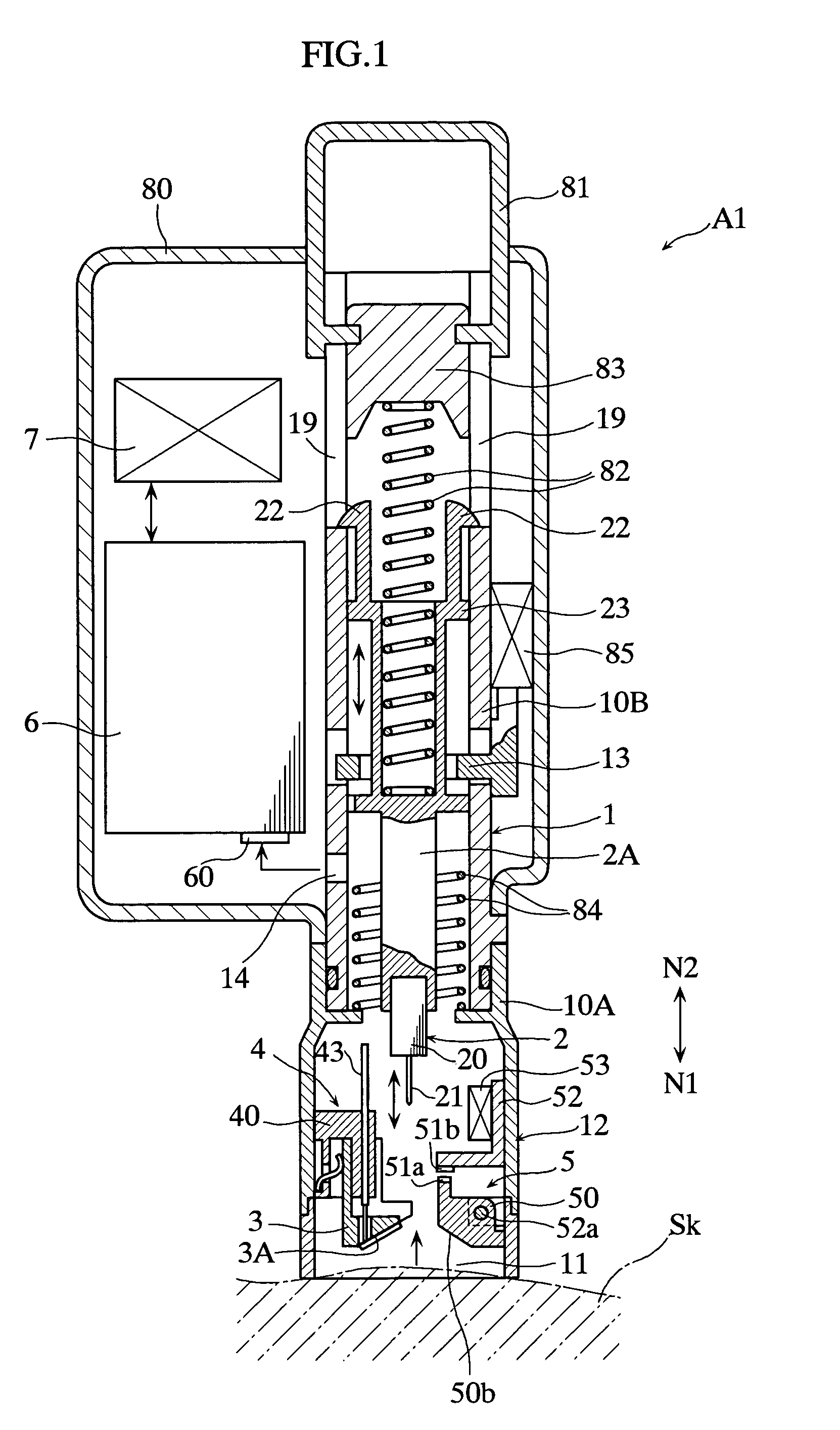 Needle-insertion device