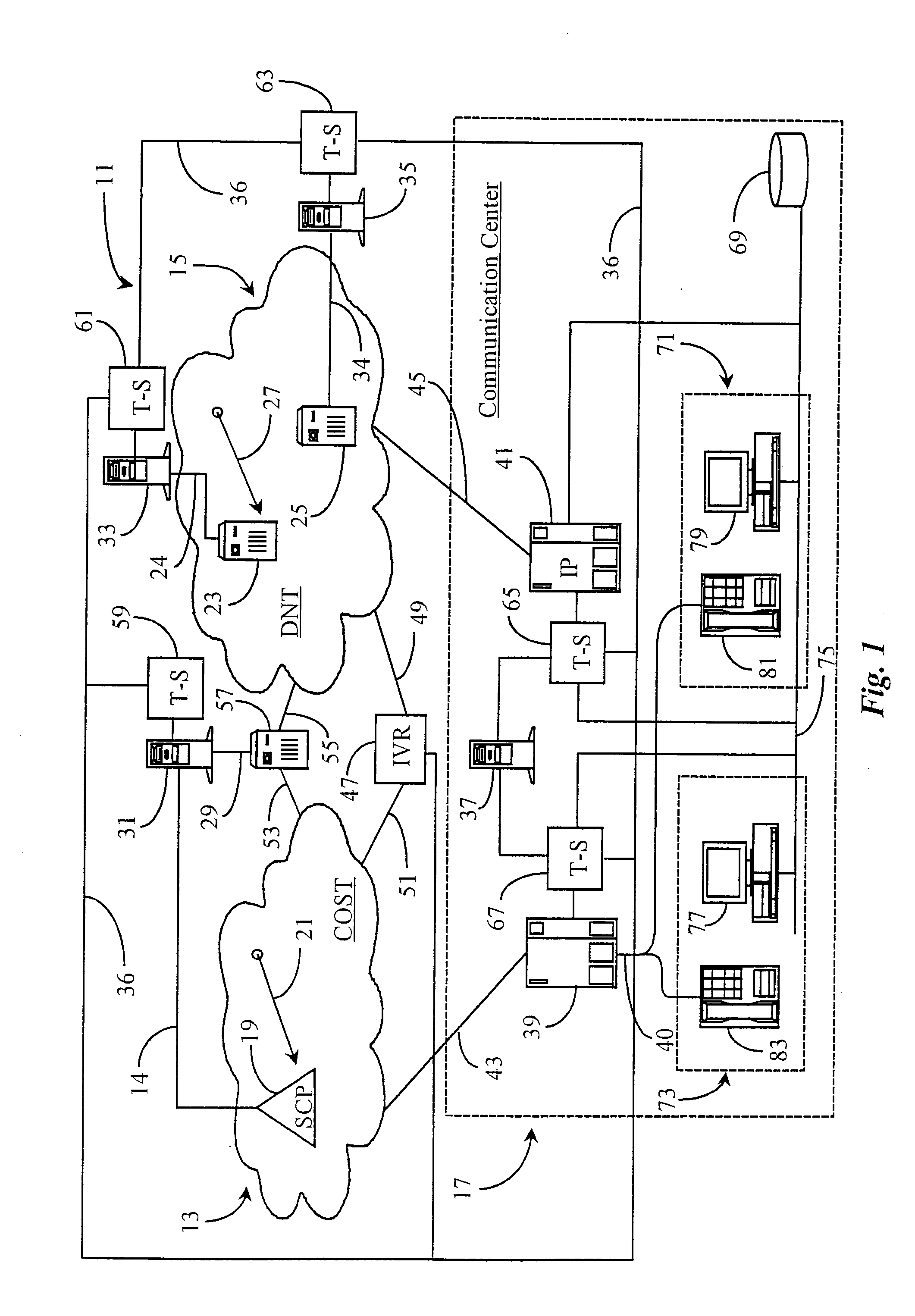 Dynamic translation between data network-based protocol in a data-packet-network and interactive voice response functions of a telephony network