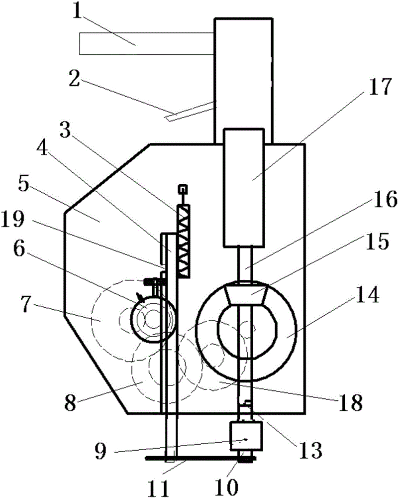 a nail pulling machine