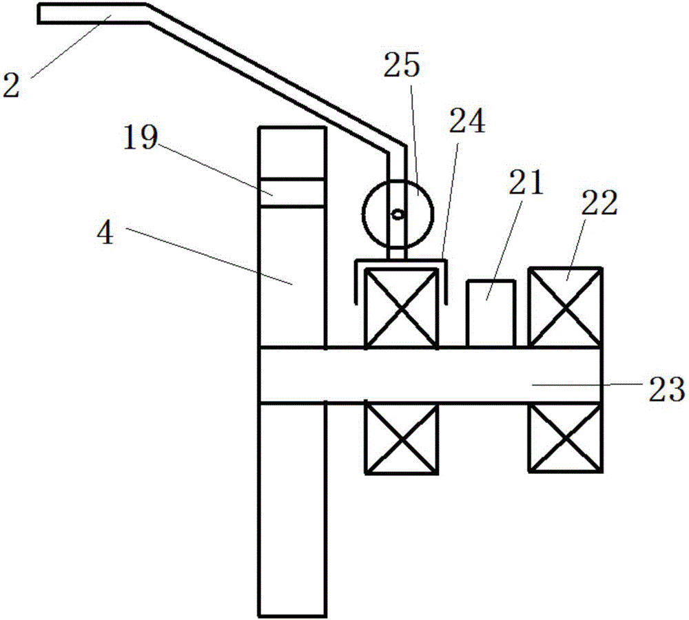 a nail pulling machine