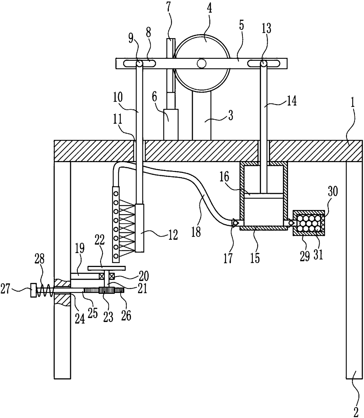 Mechanical part surface cleaning equipment