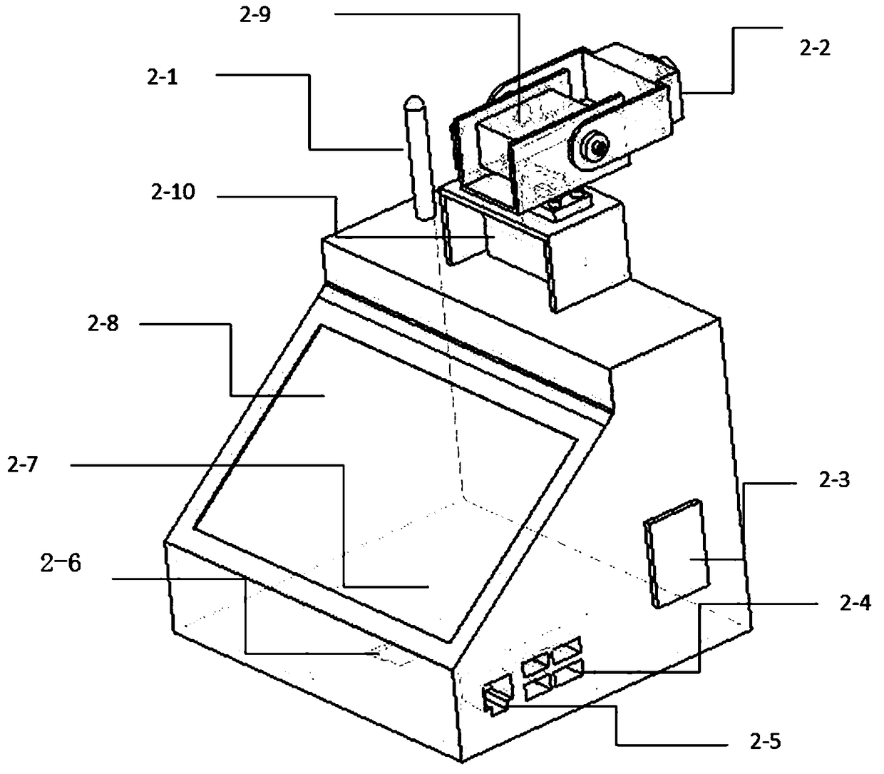 Automatic detecting device for pull-up