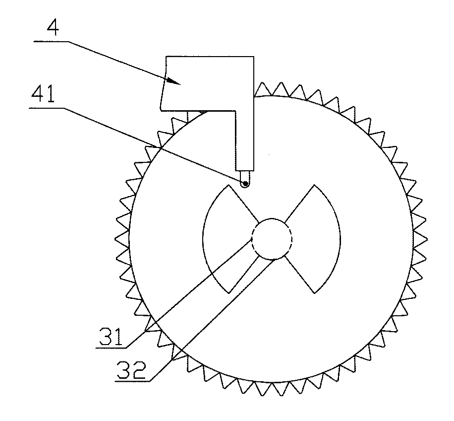 Device for processing long shaft