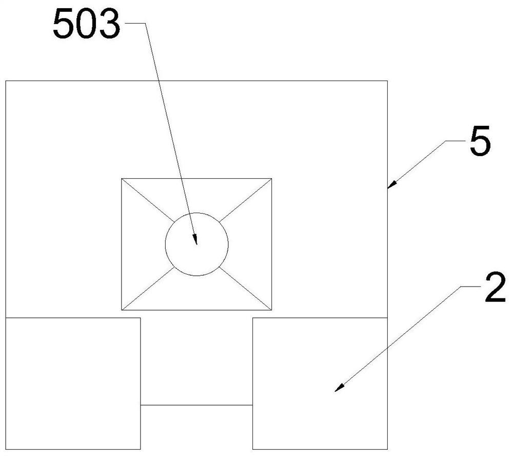 Device for clearing metal scrap iron inside after electronic component processing