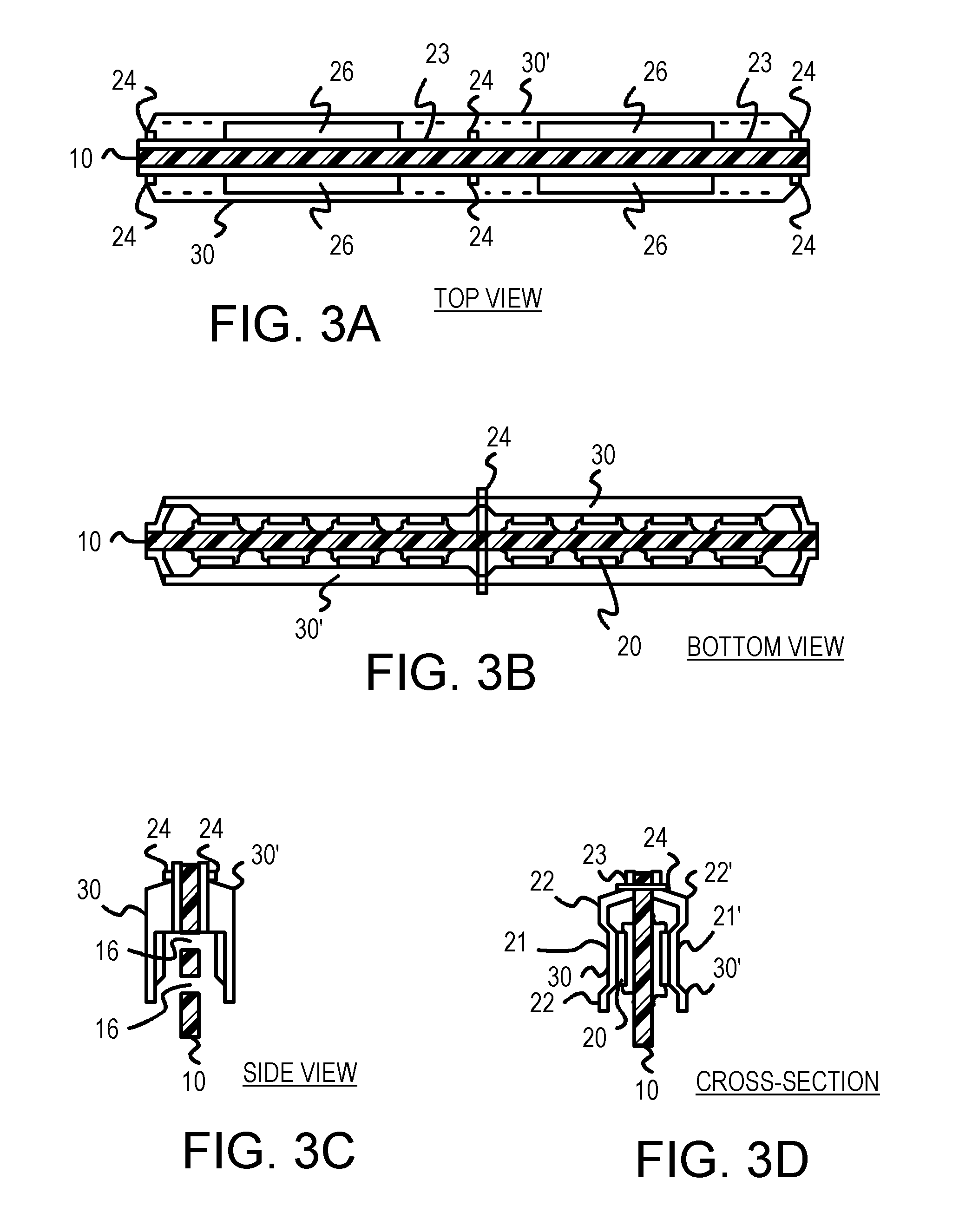 Heat Sink Riveted to Memory Module with Upper Slots and Open Bottom Edge for Air Flow