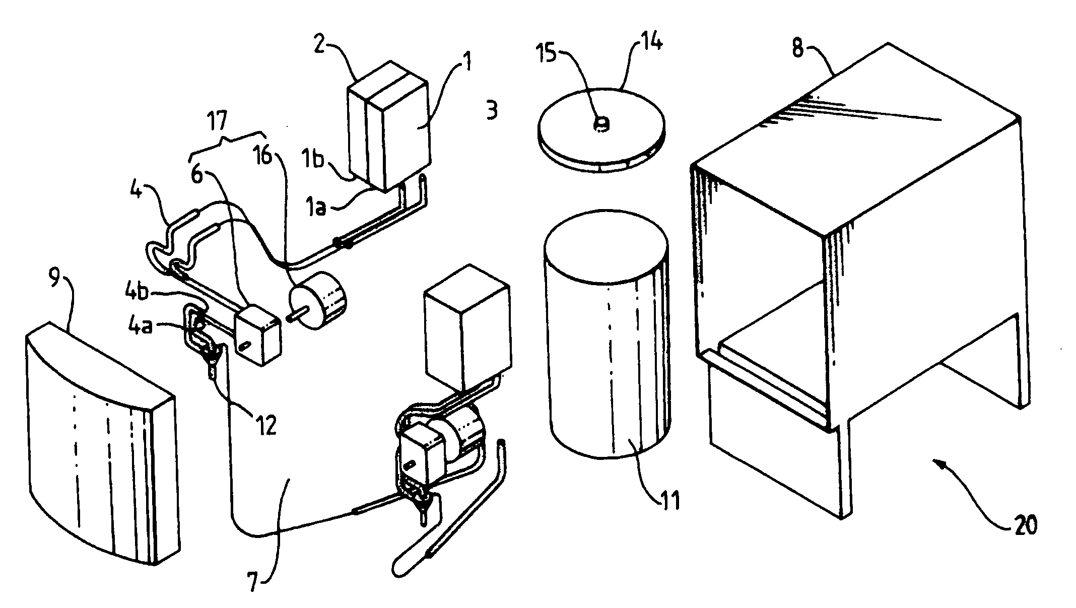 System and method for dispensing a liquid beverage concentrate