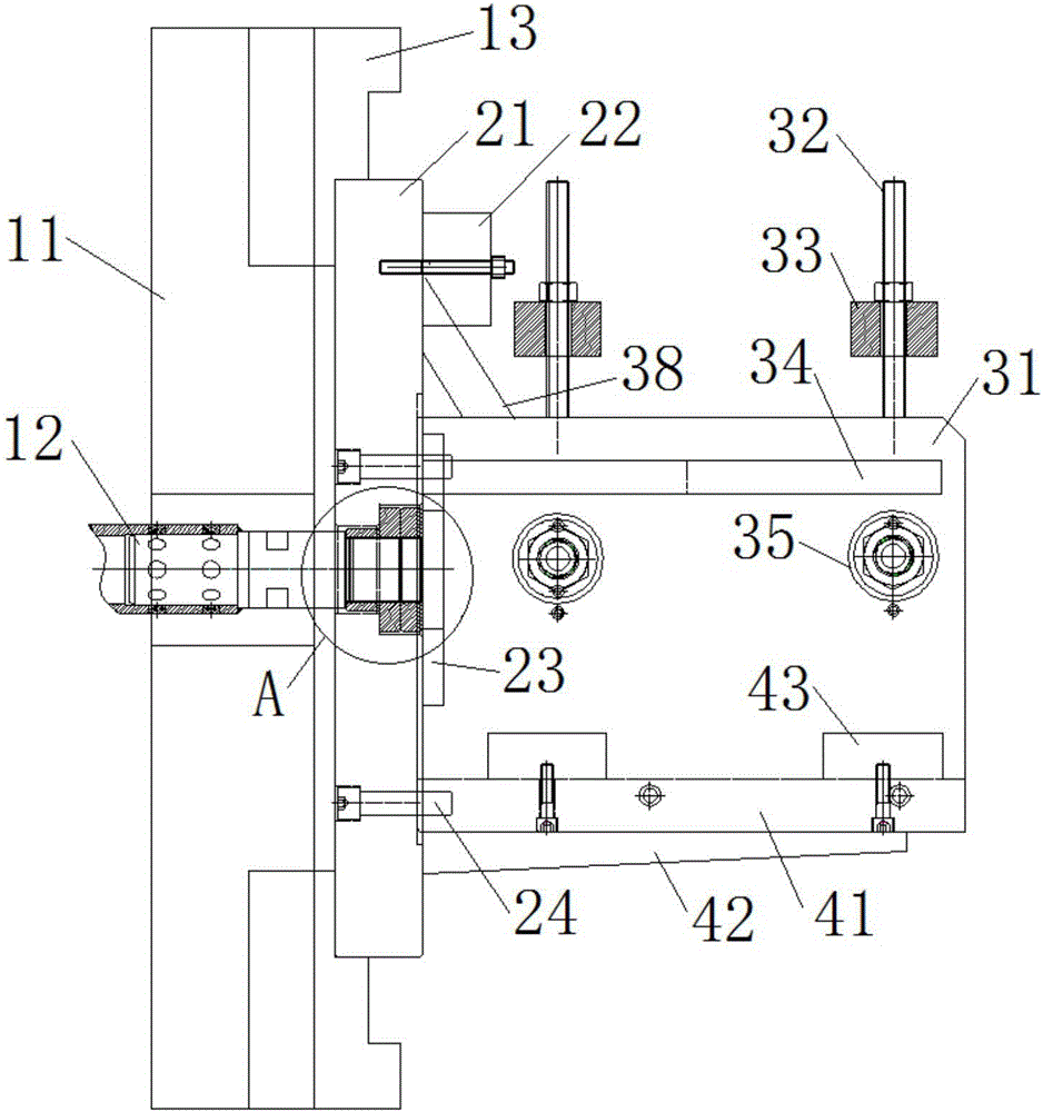 Method for processing piston inner cavity of middle cylinder