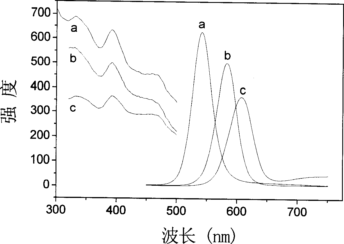 Preparation method of cadmium selenide nano-cluster