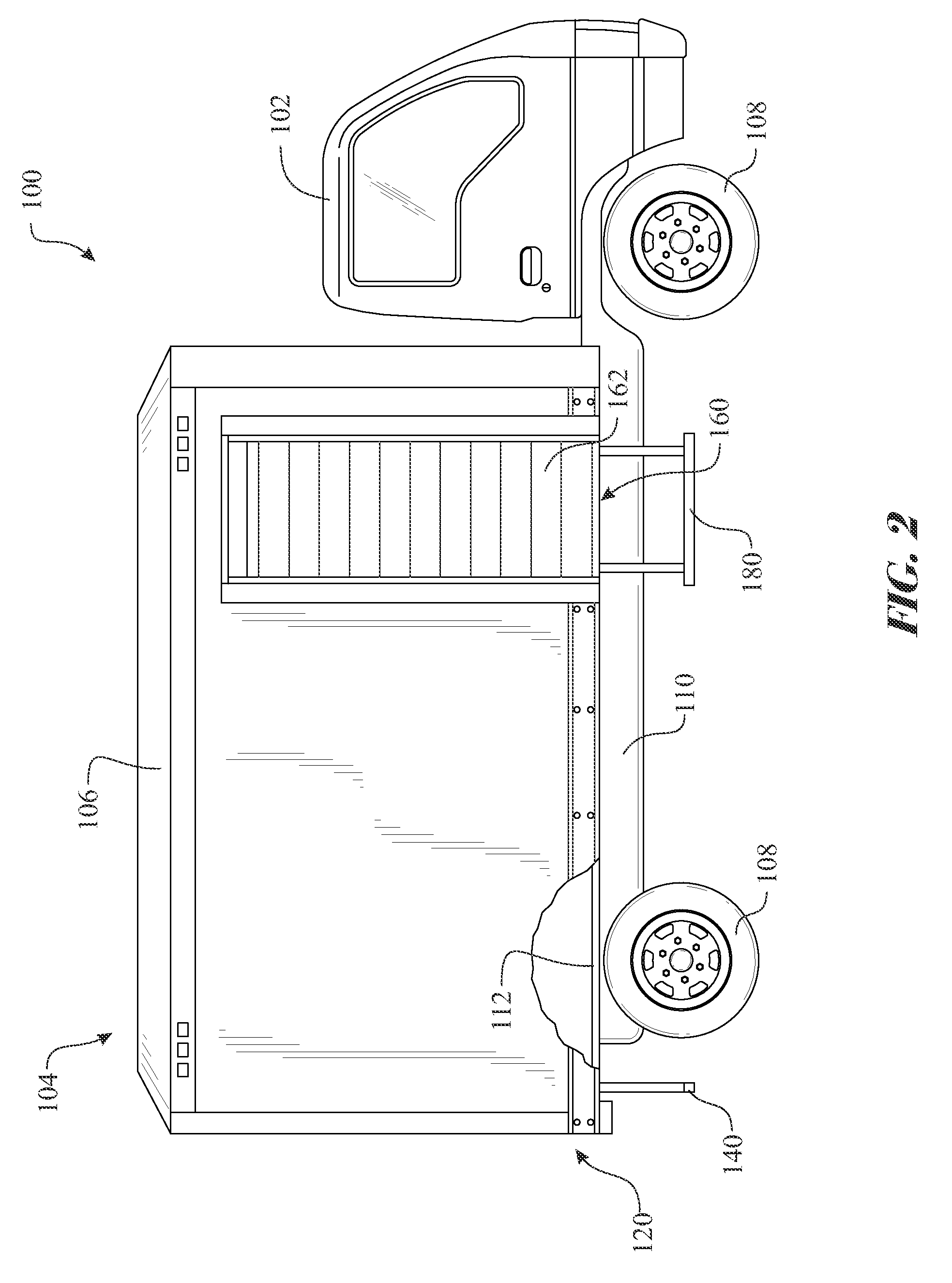 Cargo Handling Apparatus And Underride Combination