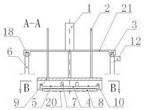 Slice material automatic feeding device