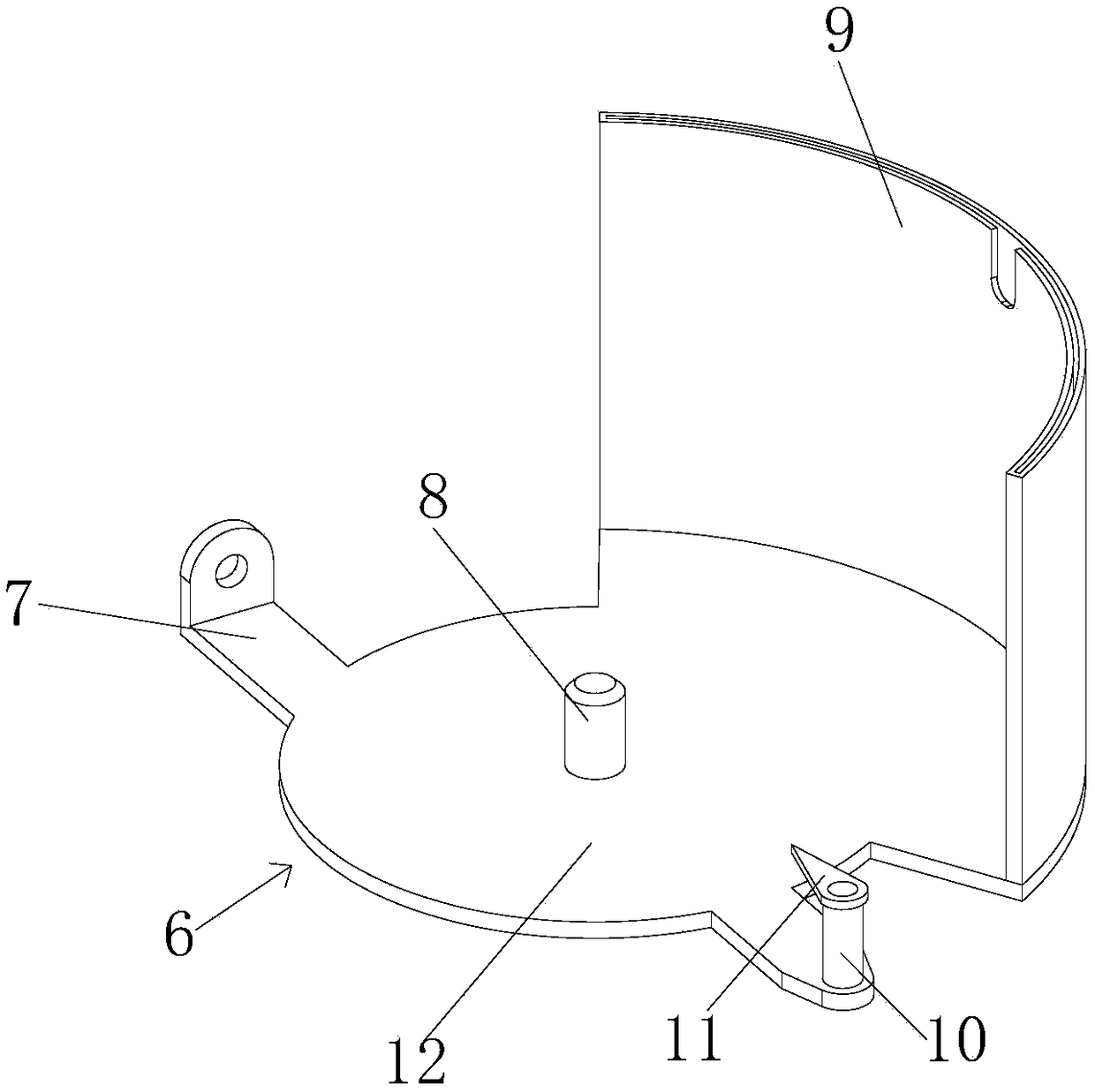 Product outline collection device for industrial design