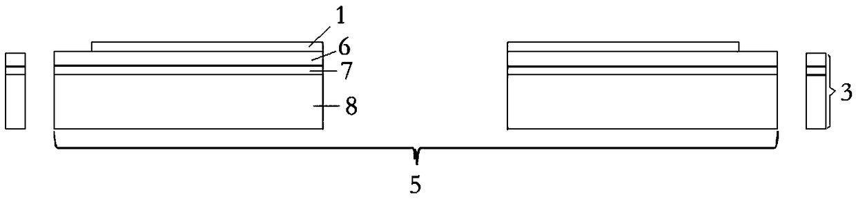 Driving structure of travelling wave micro motor