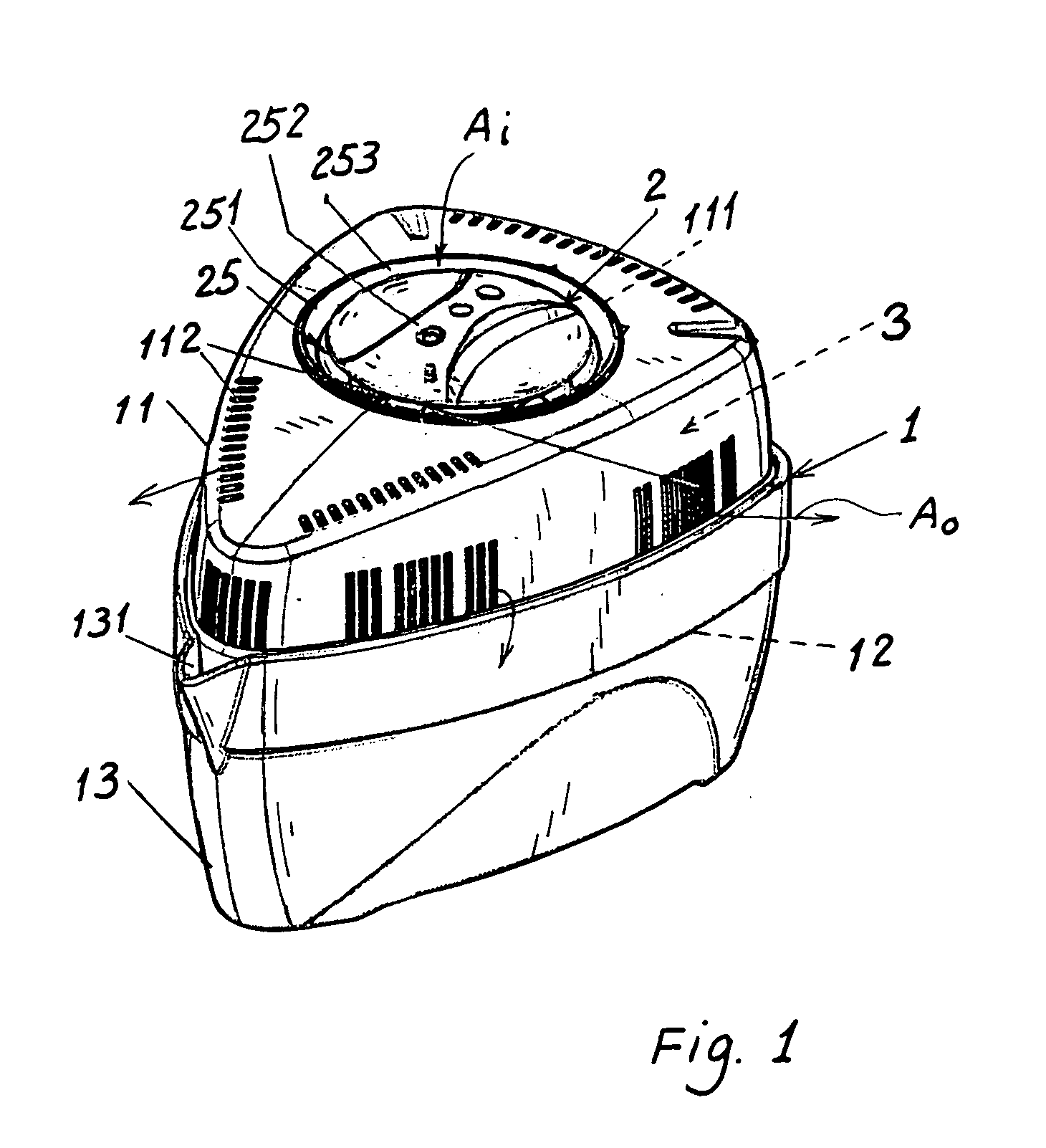 Dehumidifier as effected by moisture exchange