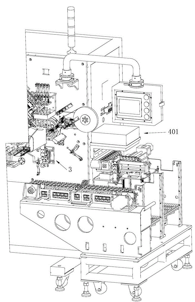 Automatic take-up and loading device for winder