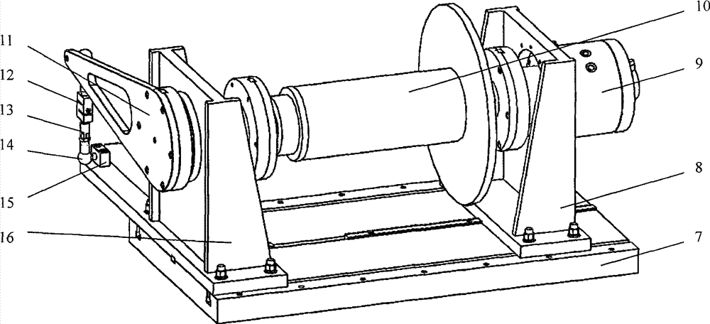 Wind driven generator coupler slipping torque calibration test bed and calibration method