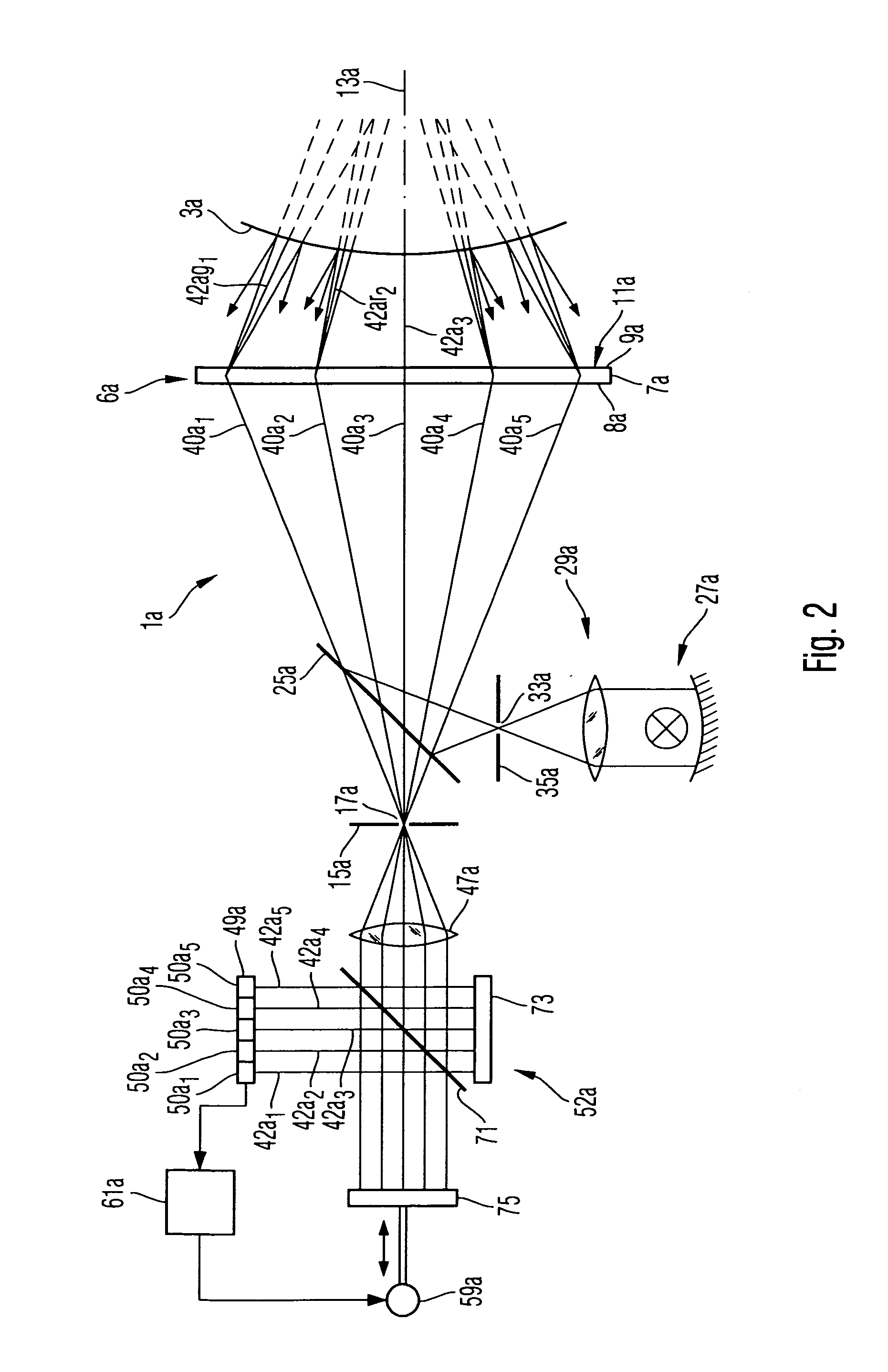 System and method for determining a shape of a surface of an object and method of manufacturing an object having a surface of a predetermined shape