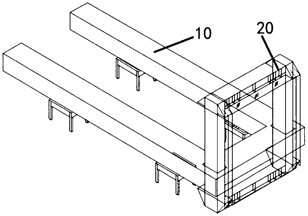 Turn-over method for cruise ship segment