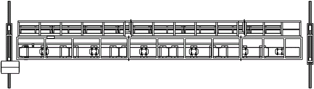 Suspension type high-frequency vibration method and special device