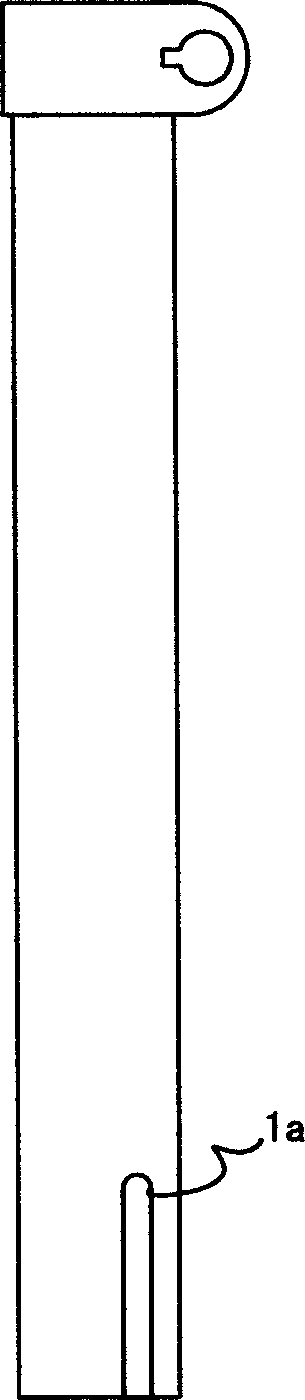 Structure for folding standpipe of bicycle