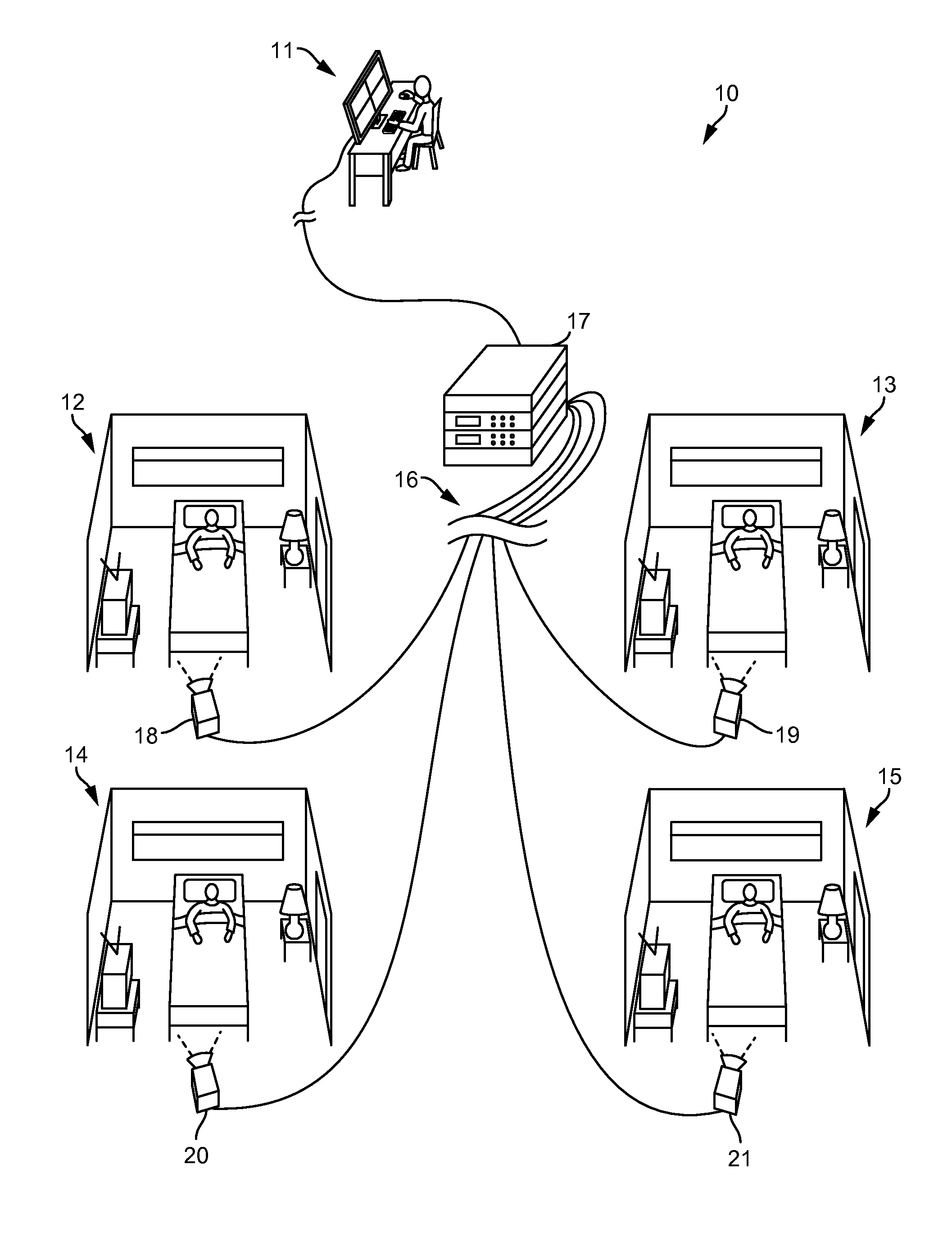 Patient video monitoring systems and methods having detection algorithm recovery from changes in illumination