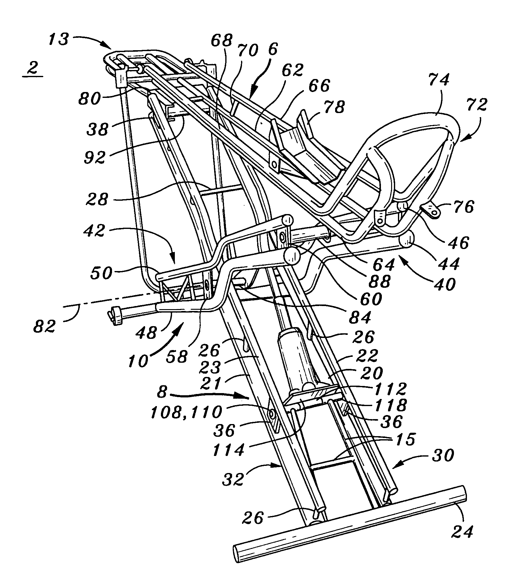 Portable motorcycle lift