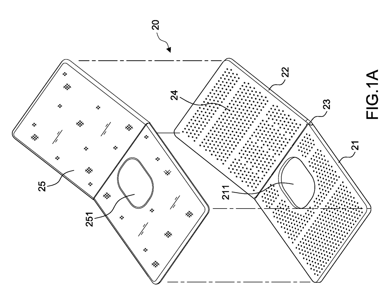 Multifunctional nursing bed for excretion