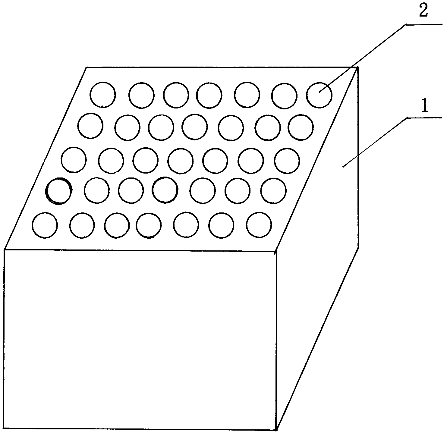 Combined firework conformation body adopting foamed material