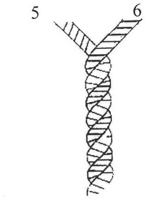 Cut-resistant core-spun yarn and application thereof