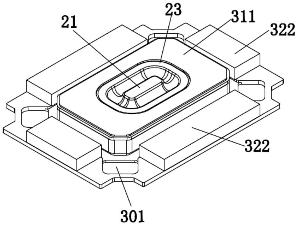 Sounding device, acoustic module and electronic equipment equipped with the sounding device