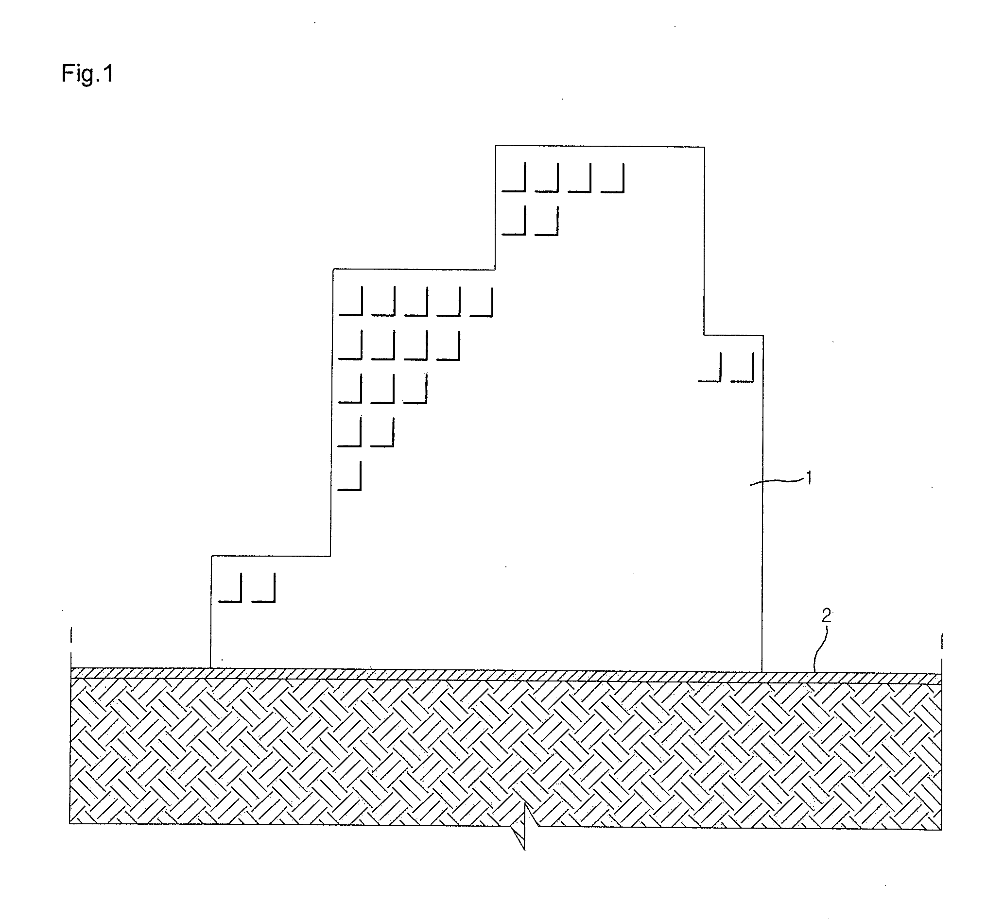 Construction method of cellar for building completed