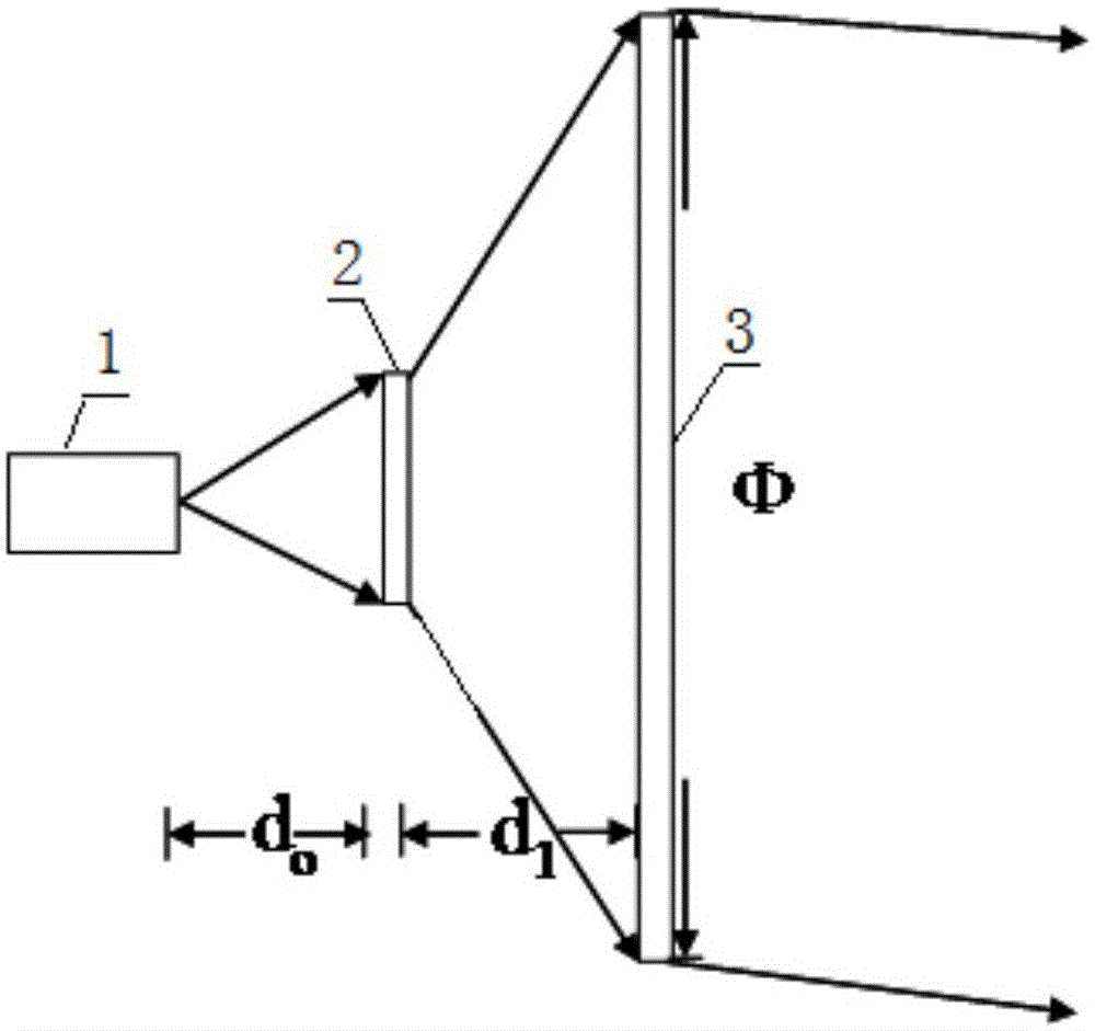 Laser-type traffic signal lamp