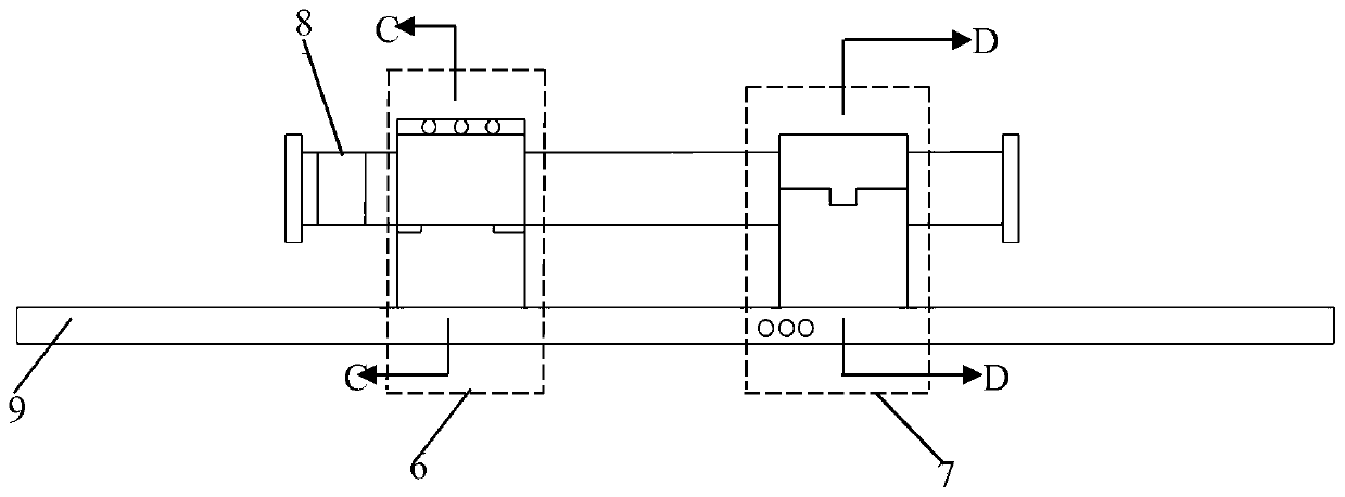 A kind of rock tensile strength test device and test method thereof