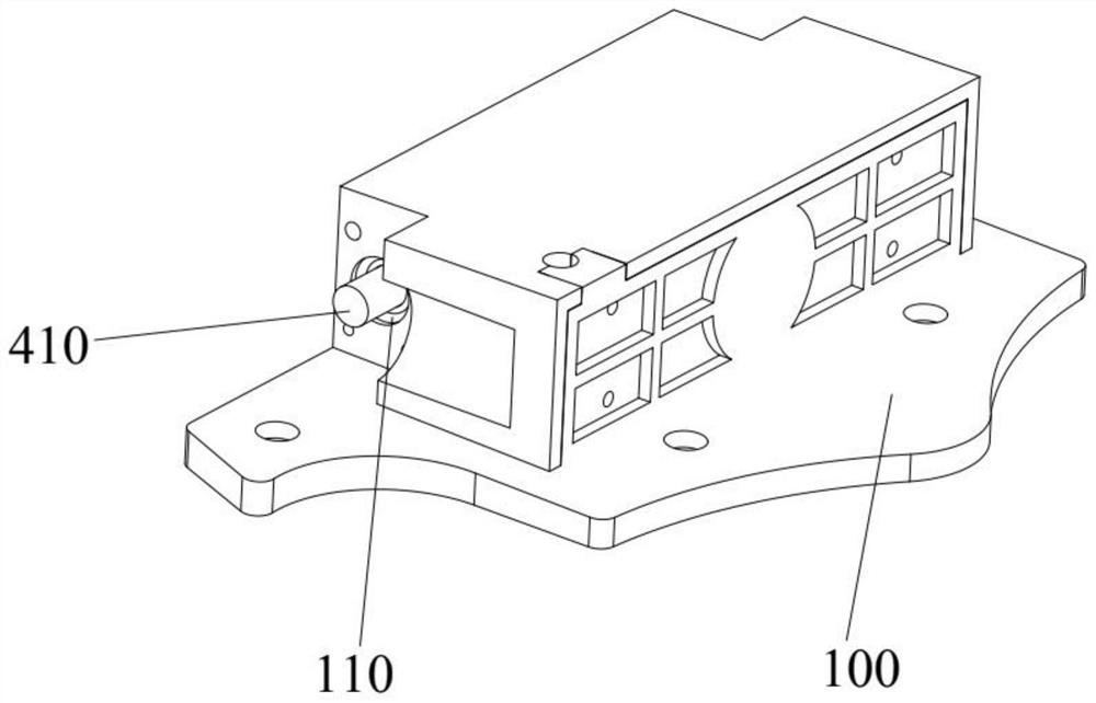 Electric bicycle lock and fork shoulder lock cylinder structure thereof