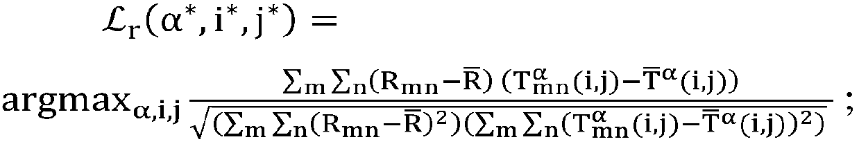 A Fast Image Registration Method Based on Image Subblock Parameters