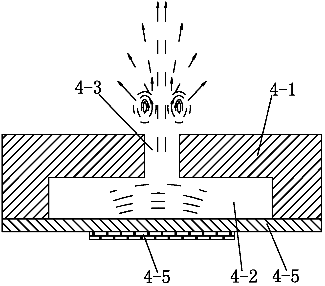 Synthetic jet radiator