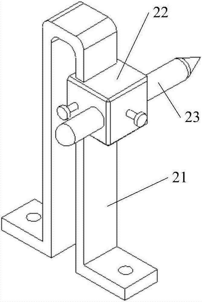 Fixing and anesthesia device for mouse magnetic resonance