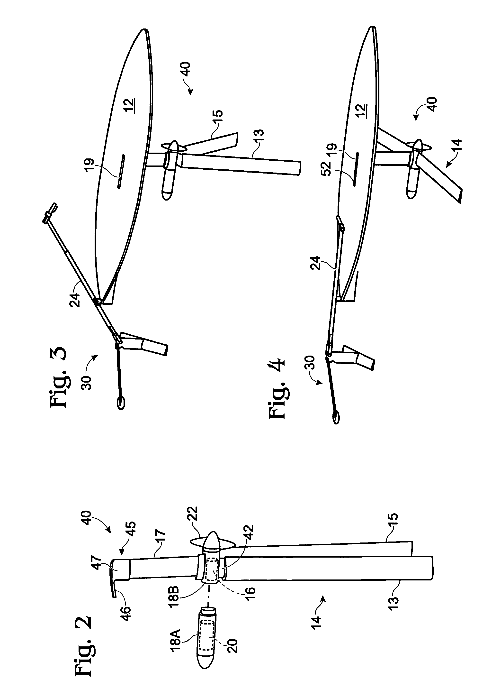 Motorized hydrofoil device