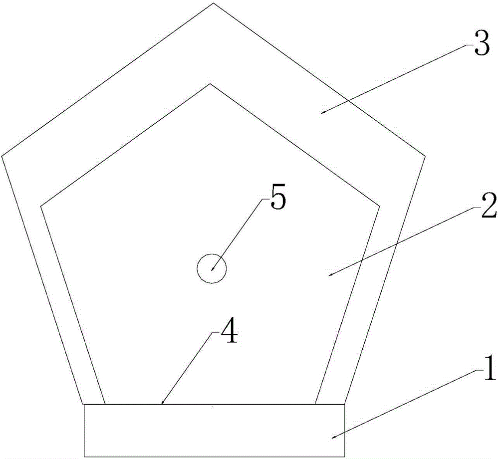 Uniform heat radiation structure