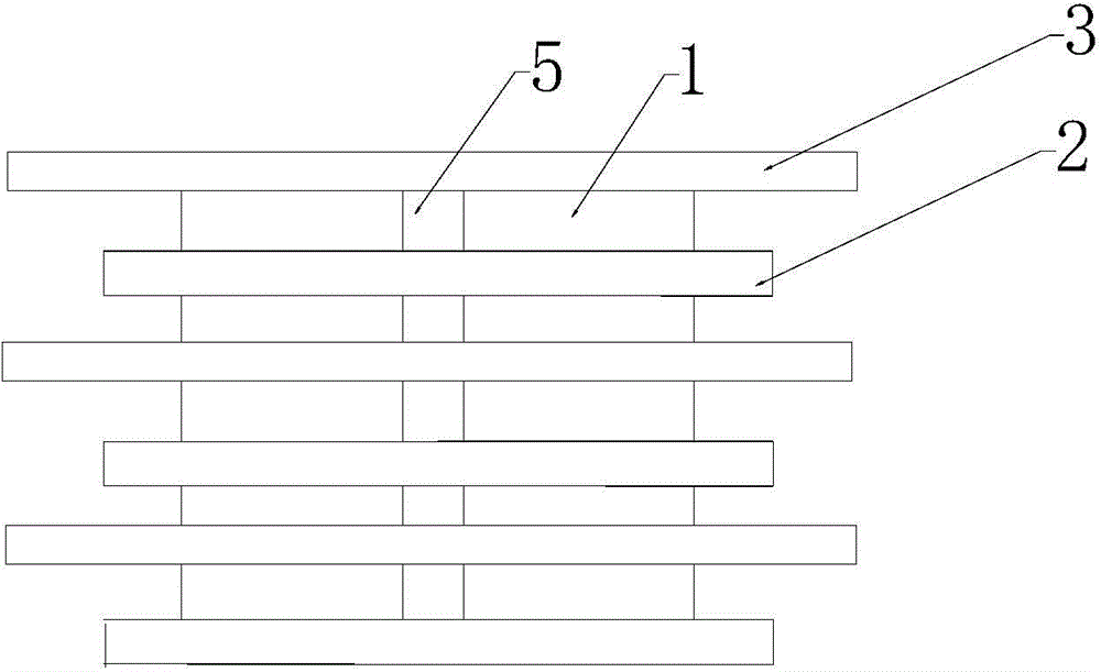 Uniform heat radiation structure