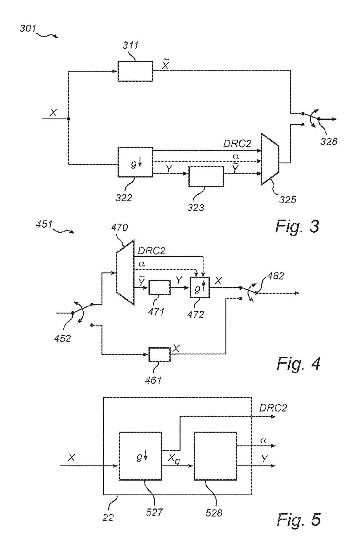 System for maintaining reversible dynamic range control information associated with parametric audio coders