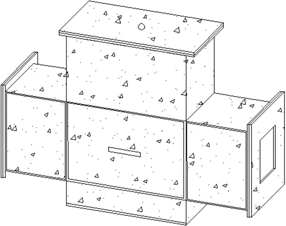 Liquid dehumidification cross-flow packed tower