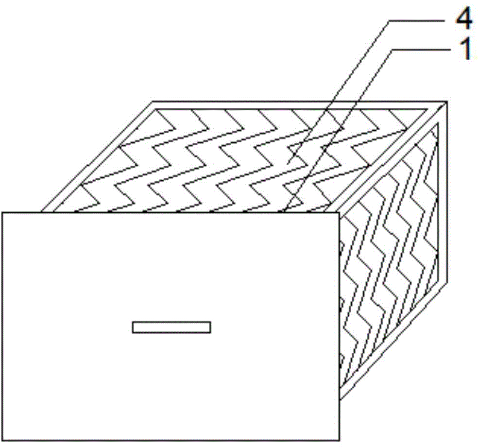 Liquid dehumidification cross-flow packed tower