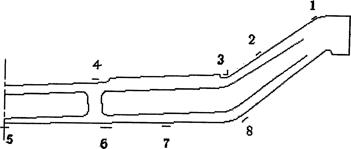 Automobile structure lightweighting design method based on structure intensity variation characteristic